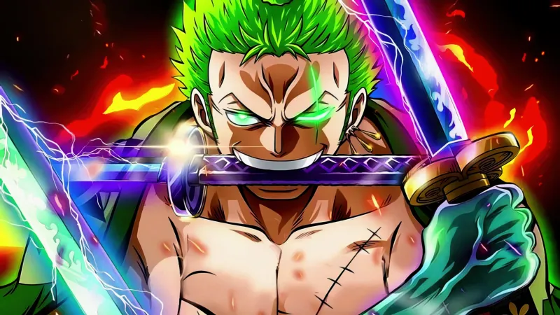Roronoa Zoro Fearless, 5K wallpaper