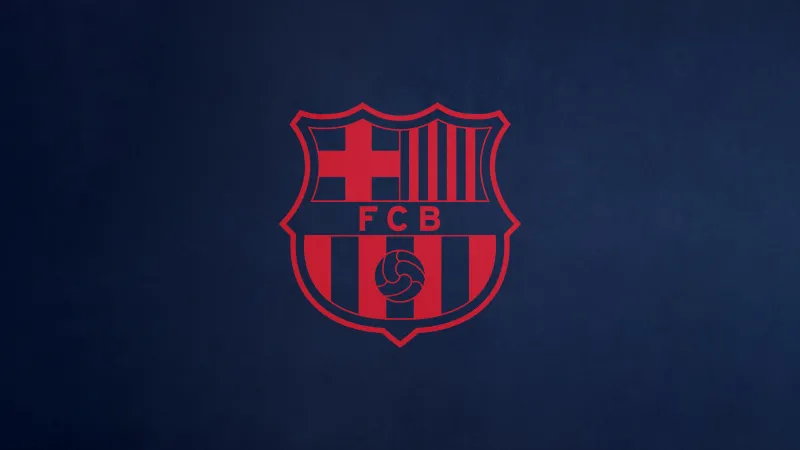 FC Barcelona, FCB, Football wallpaper, Sports logo, Red and blue