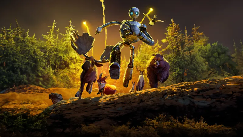 The Wild Robot Banner