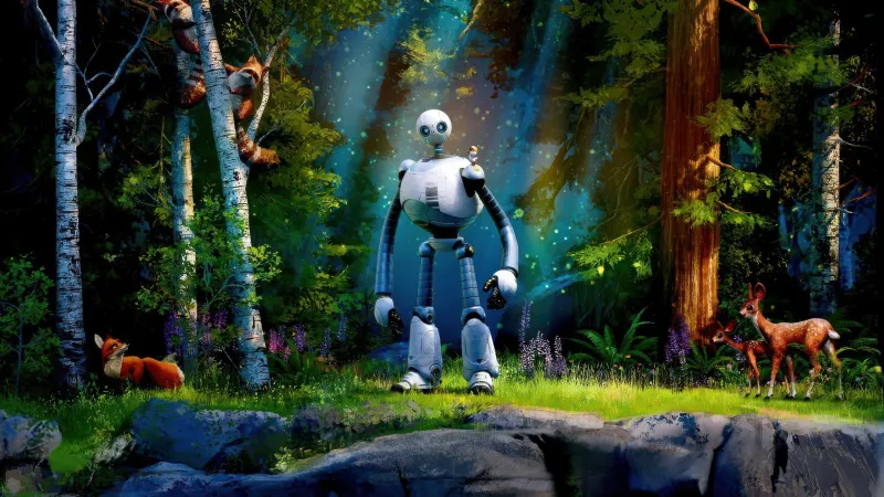 The Wild Robot Poster