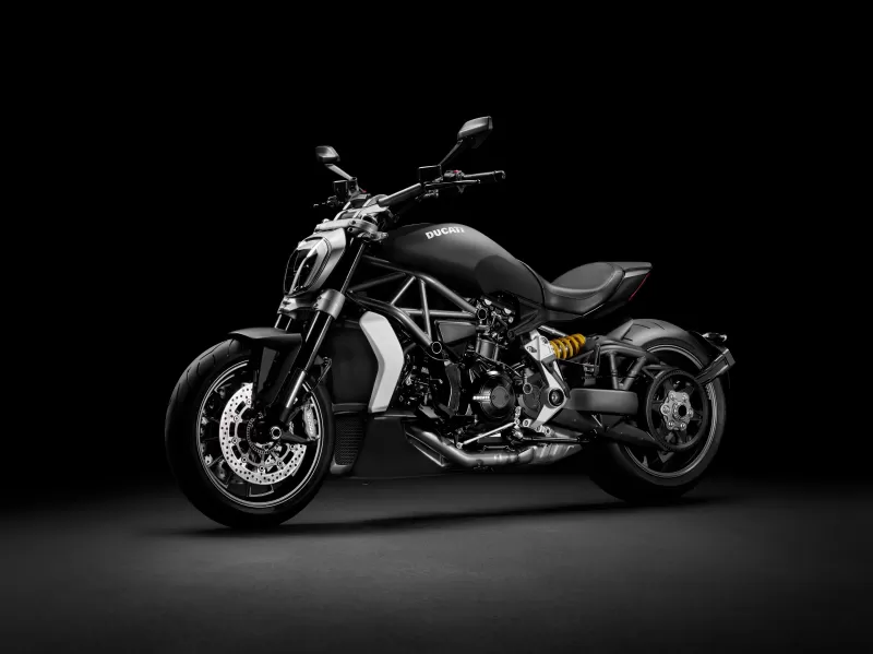 Ducati XDiavel, Cruiser motorcycle, Dark background