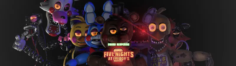 Five Nights at Freddy's 2, Ultrawide 5K wallpaper