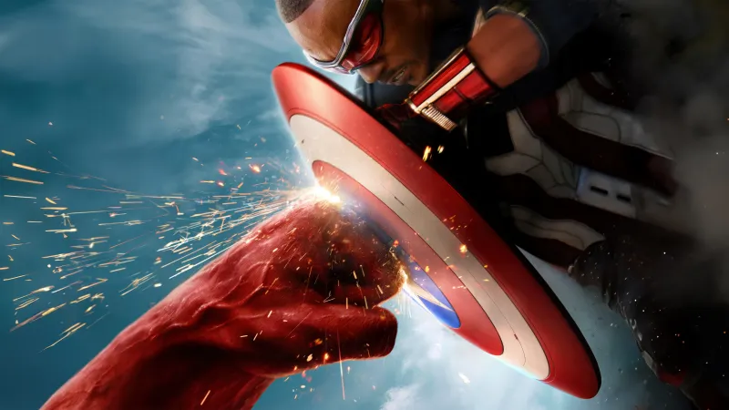 Thunderbolt Ross (Red Hulk), Captain America: Brave New World, 5K wallpaper
