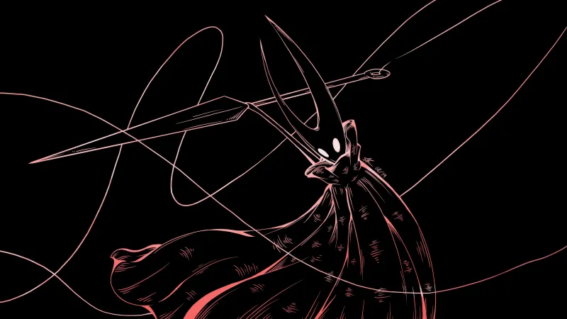 Hollow Knight, AMOLED wallpaper 5K
