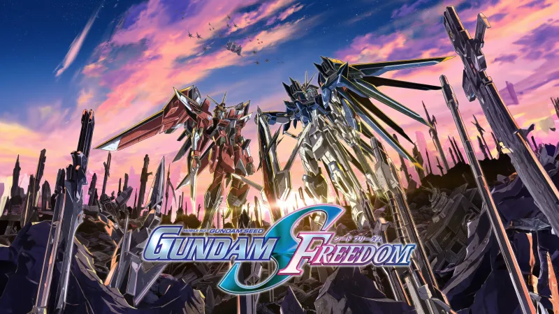 Mobile Suit Gundam SEED Freedom, 5K wallpaper, ZGMF-X10A Freedom Gundam, ZGMF-X09A Justice Gundam