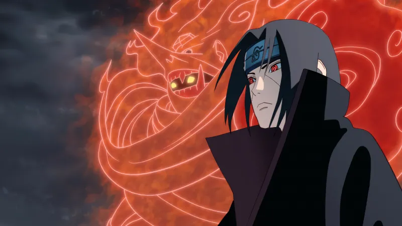 Itachi Uchiha Susanoo mode, 5K wallpaper