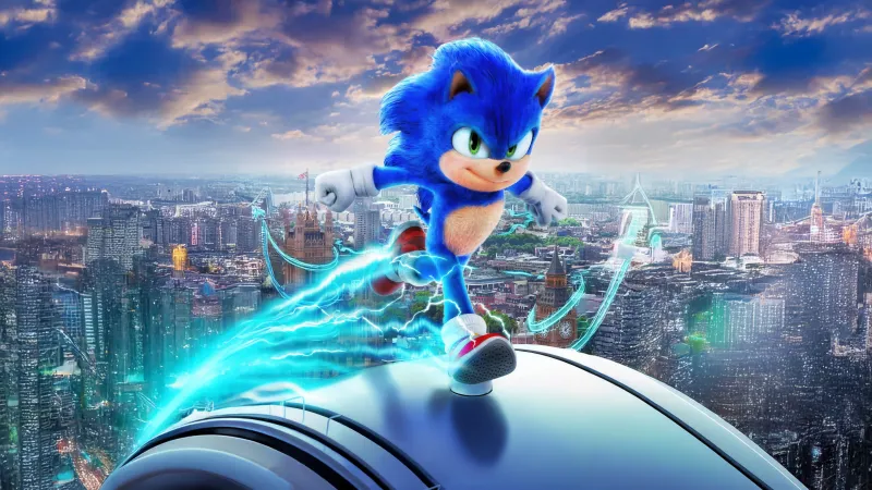 Sonic the Hedgehog Wallpaper, Movie Poster, 2024 Movies