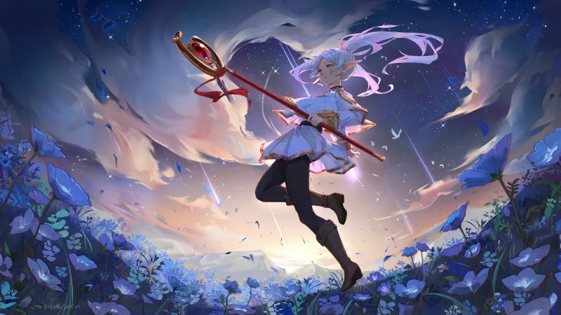 Frieren's Staff, Frieren Anime girl