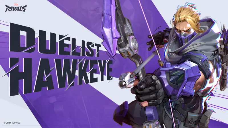 Dualist Hawkeye, Marvel Rivals, 4K wallpaper