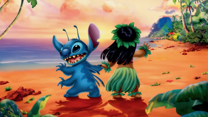 Lilo & Stitch (2002), 5K wallpaper