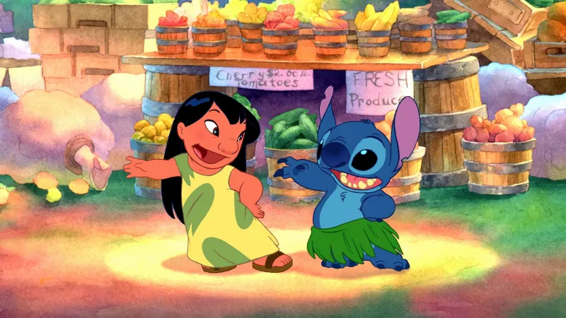Lilo & Stitch, Dance, 5K wallpaper