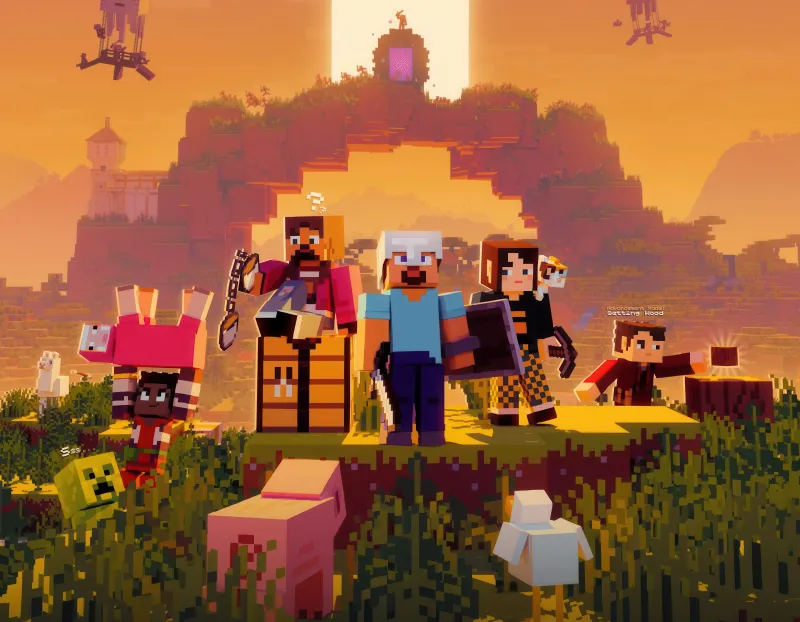 A Minecraft Movie 2025, 5K wallpaper