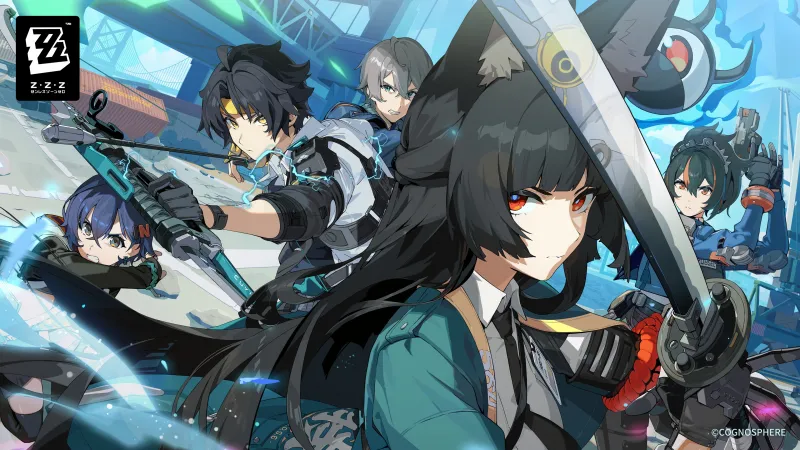 Zenless Zone Zero Character poster, Belle, Hoshimi Miyabi, Wise