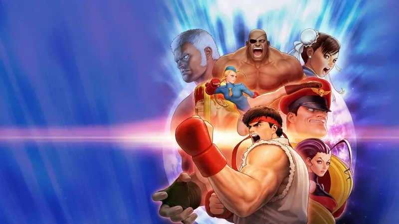 Street Fighter 30th Anniversary, Video Game wallpaper 4K