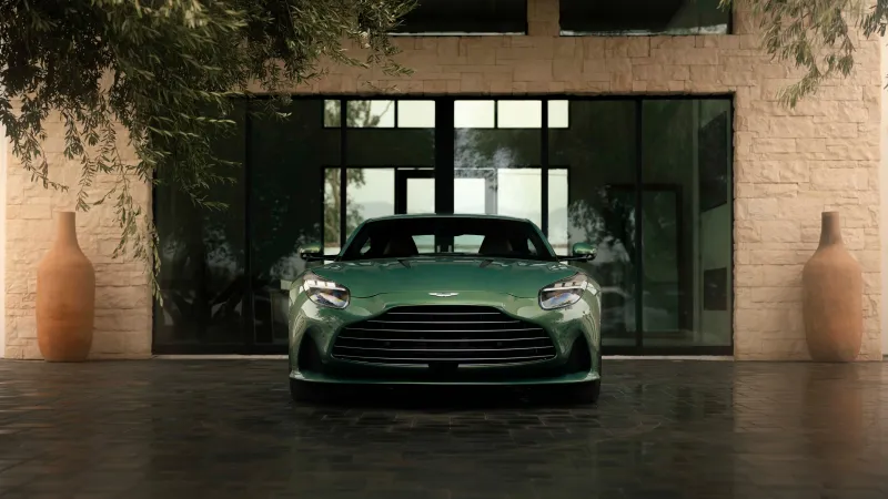 2025 Aston Martin DB12, 8K wallpaper
