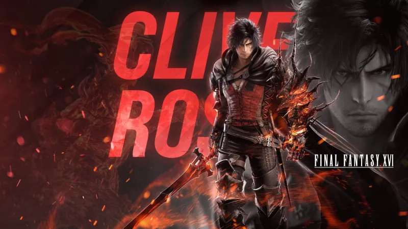 Clive Rosfield Tekken 8, Final Fantasy XVI Wallpaper