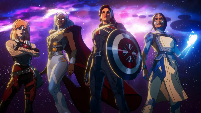 What If...?, Captain Carter, Storm, Kahhori, 4K wallpaper