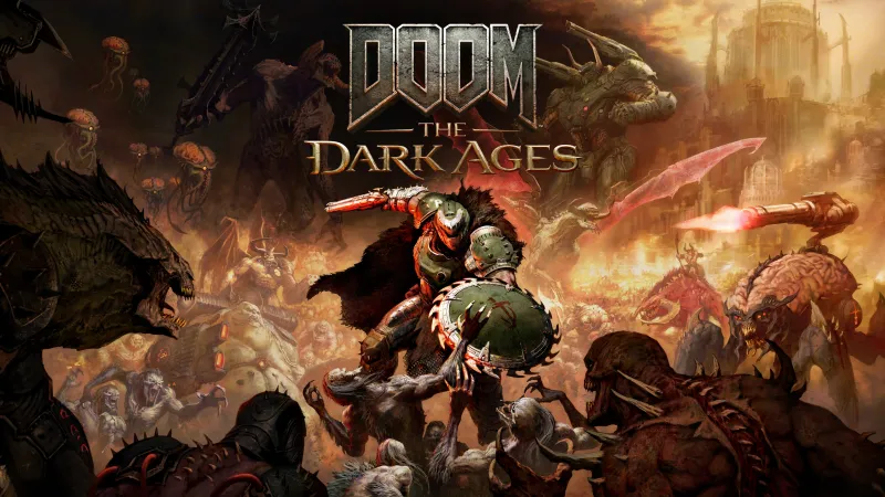 DOOM: The Dark Ages Key Art, 2025 Games