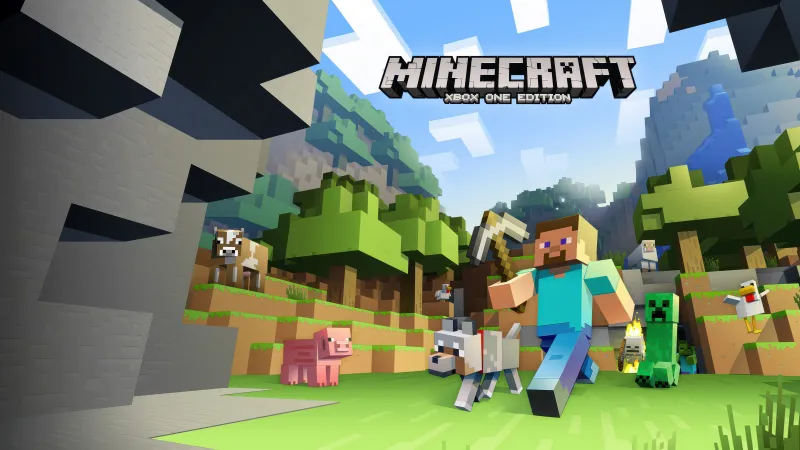 Minecraft Xbox Games, 5K wallpaper