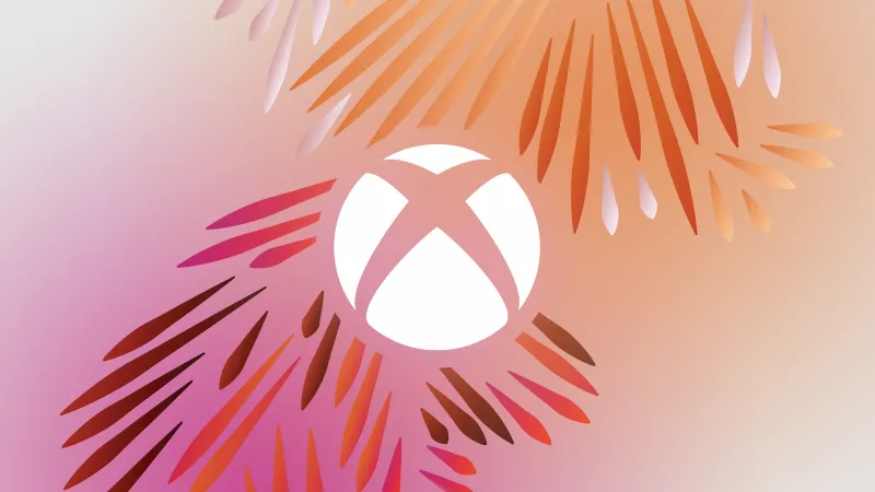 Xbox Artistic logo, Gradient background 5K