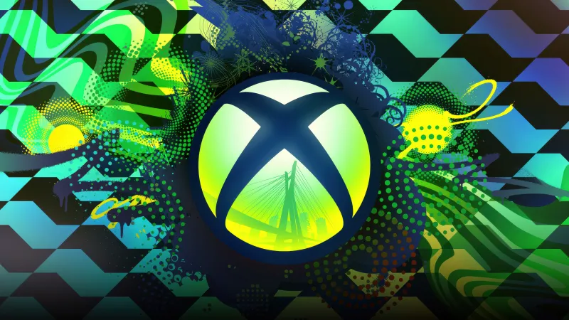 Xbox logo, 5K wallpaper