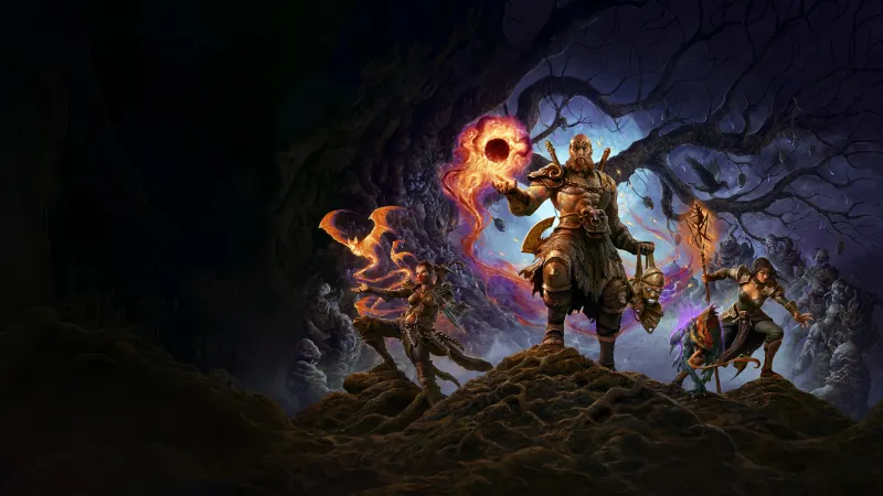 Diablo IV Season of Witchcraft, 4K wallpaper