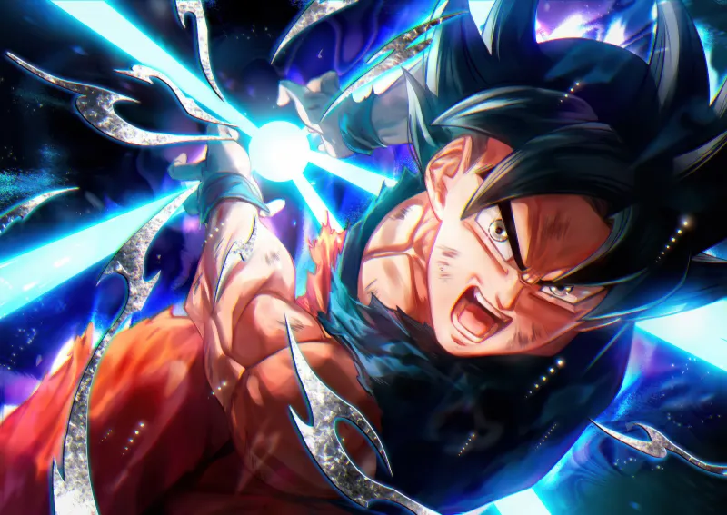 Goku Black, Dragon Ball Z, Ultra Instinct Goku, 5K wallpaper