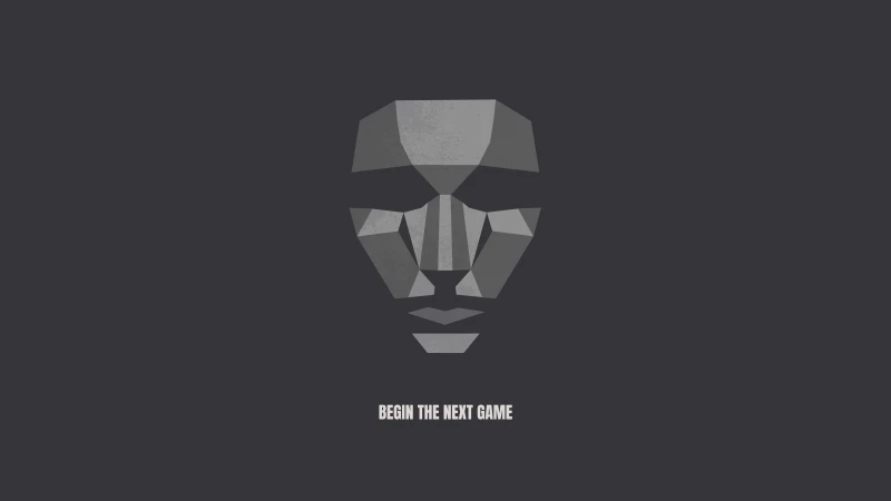 Squid Game, Frontman Mask, Minimalist, Dark background 5K