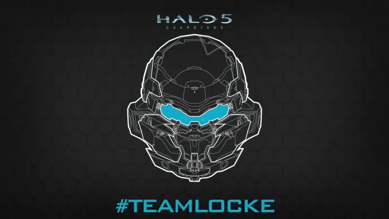 Halo 5: Guardians Team Locke, Dark background 5K