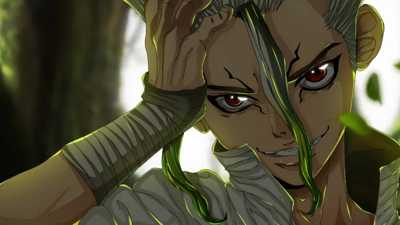 Senku Ishigami, 5K wallpaper, Dr. Stone
