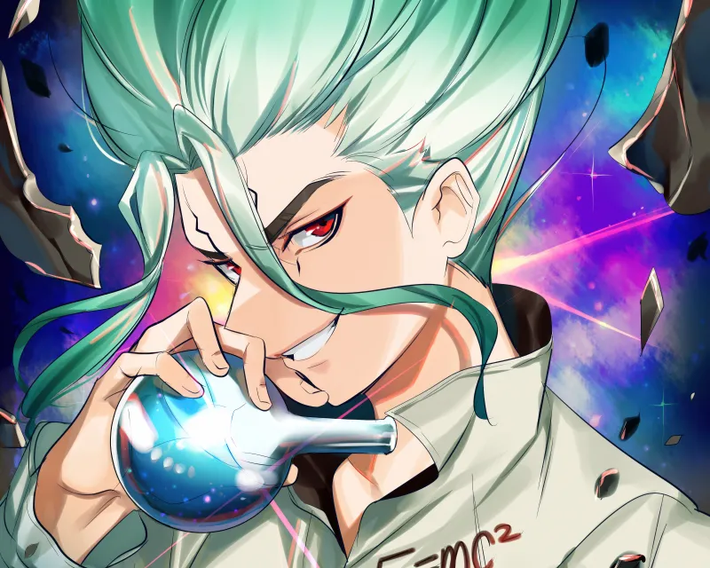 Senku Ishigami, 5K wallpaper, Dr. Stone