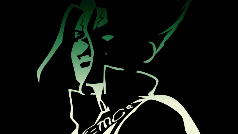 Senku Ishigami, AMOLED Black background 8K
