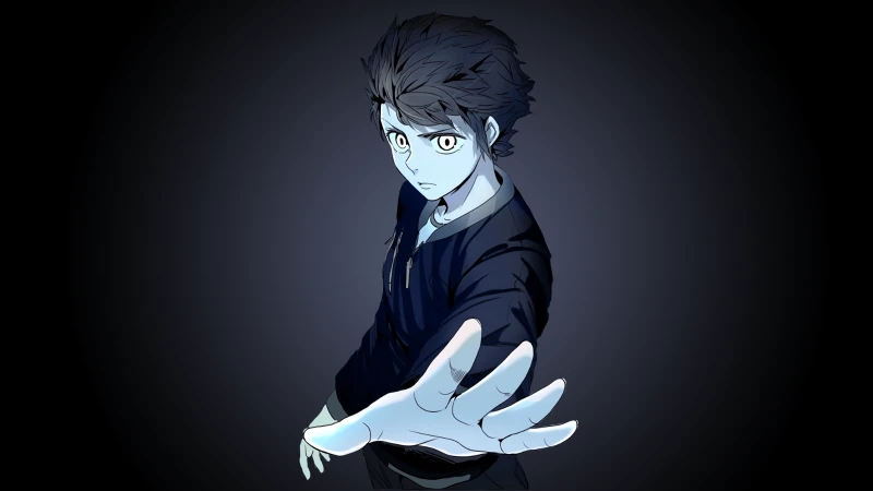 Twenty-Fifth Bam 8K wallpaper, Tower of God, Dark background