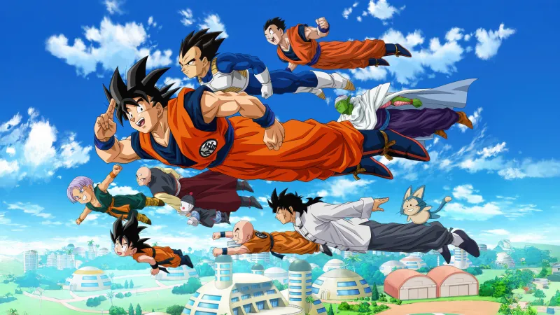 Dragon Ball Super Classic, Goku, Vegeta, Gohan, Piccolo, Trunks