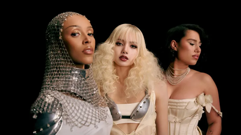 Lisa Born Again 8K background, Doja Cat, Raye