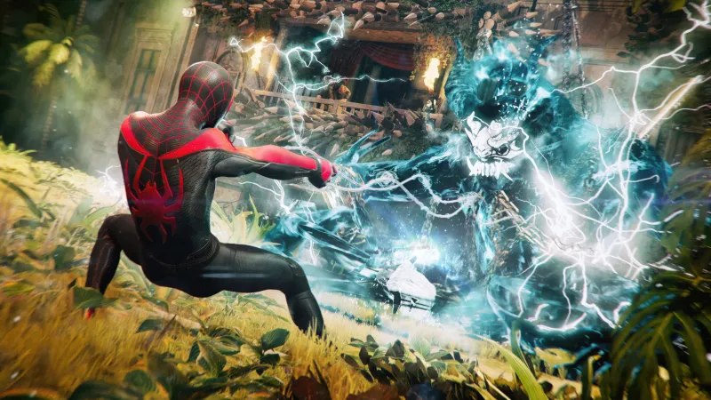 Miles Morales vs Venom, 5K wallpaper, Marvel's Spider-Man 2