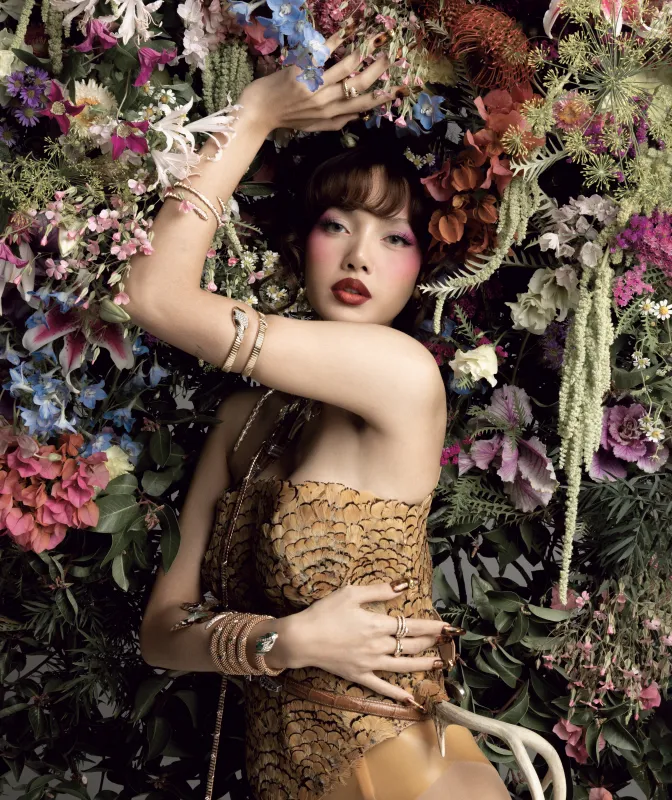 Lisa Cover Art, V Magazine 2025, 5K wallpaper