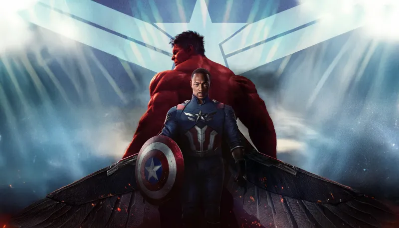 Thunderbolt Ross (Red Hulk) wallpaper, Captain America: Brave New World