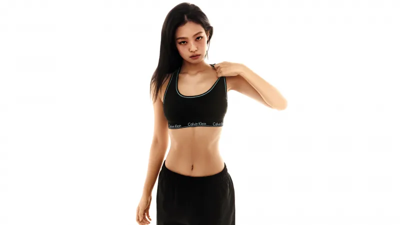 Jennie, Calvin Klein, 8K Wallpaper