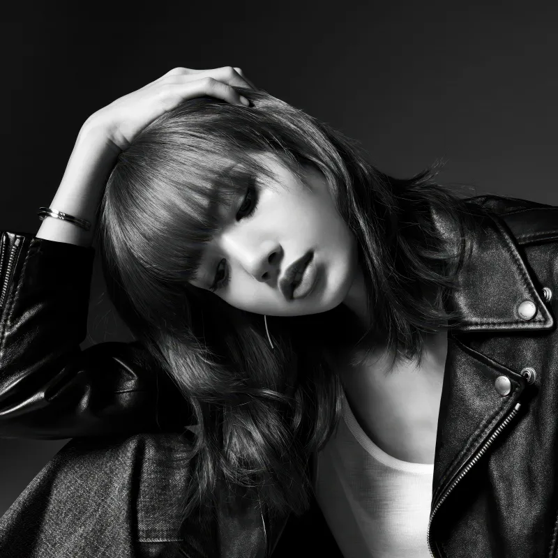 Lisa Leather jacket, Monochrome wallpaper 5K, Black and White
