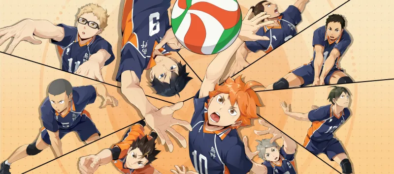 Haikyuu: FLY HIGH, Ultrawide wallpaper, Shoyo Hinata