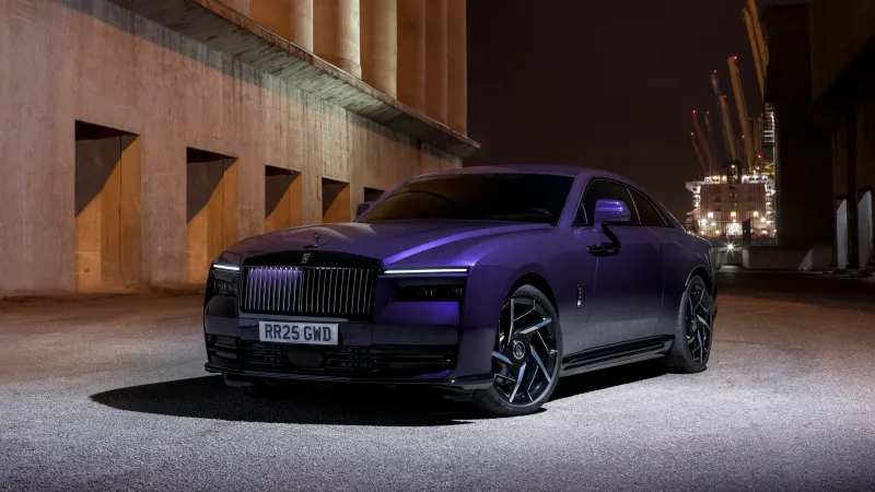 Rolls-Royce Black Badge Spectre, 8K wallpaper