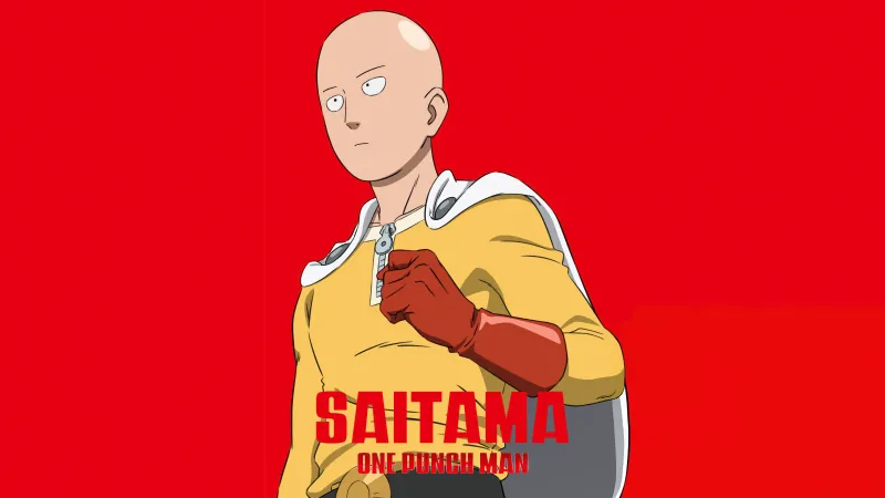 Saitama Season 3, One Punch Man, 8K wallpaper