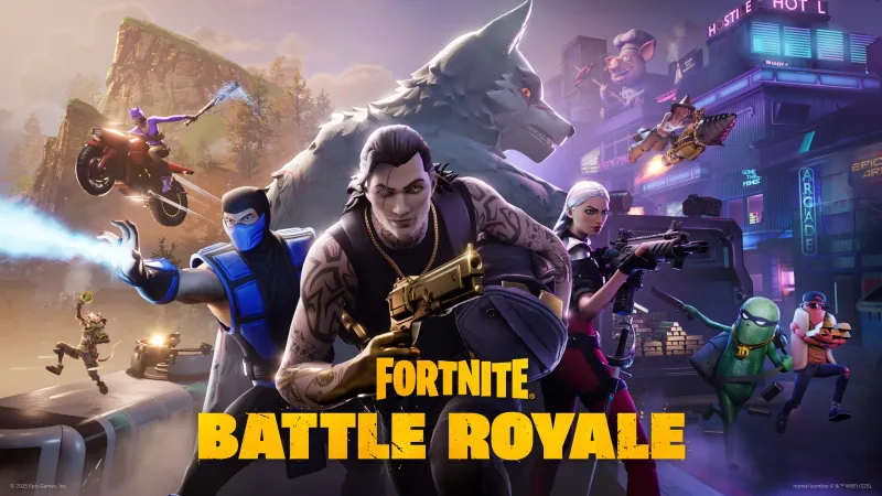 Fortnite Battle Royale, 2025 Games