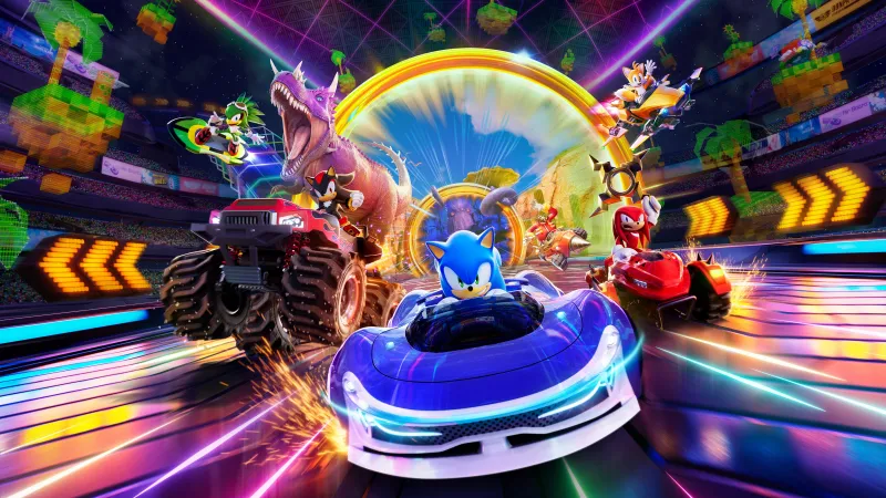 Sonic Racing: CrossWorlds Key Art, 2025 Games