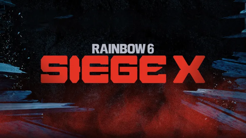 Rainbow Six Siege X Logo, 5K wallpaper
