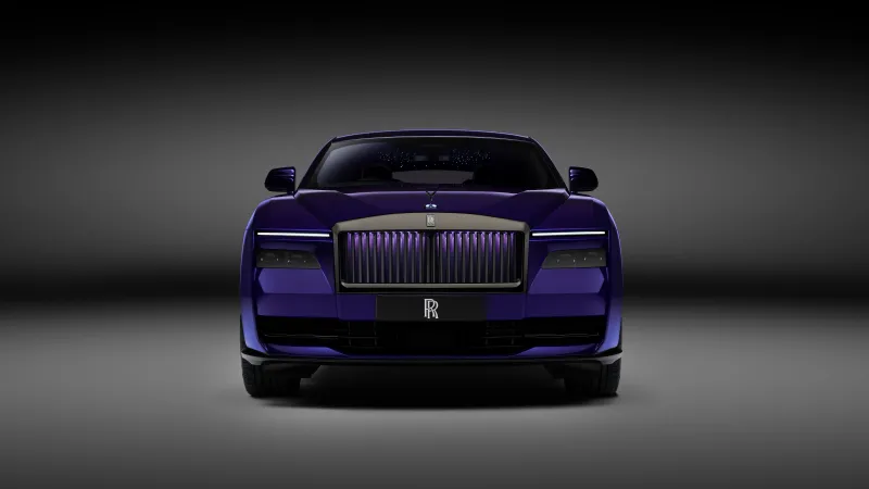 Rolls-Royce Black Badge Spectre, 8K wallpaper