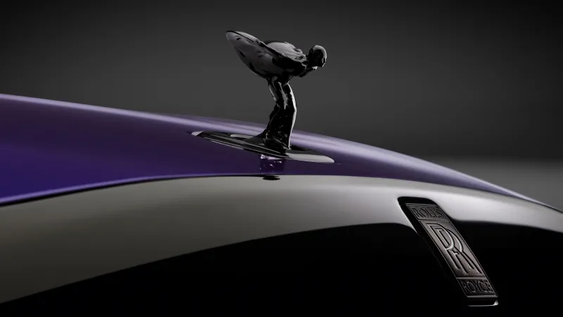 Rolls-Royce Black Badge Spectre, Spirit of Ecstasy