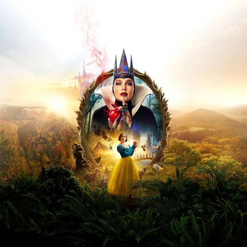 Disney Snow White, iPad wallpaper 5K