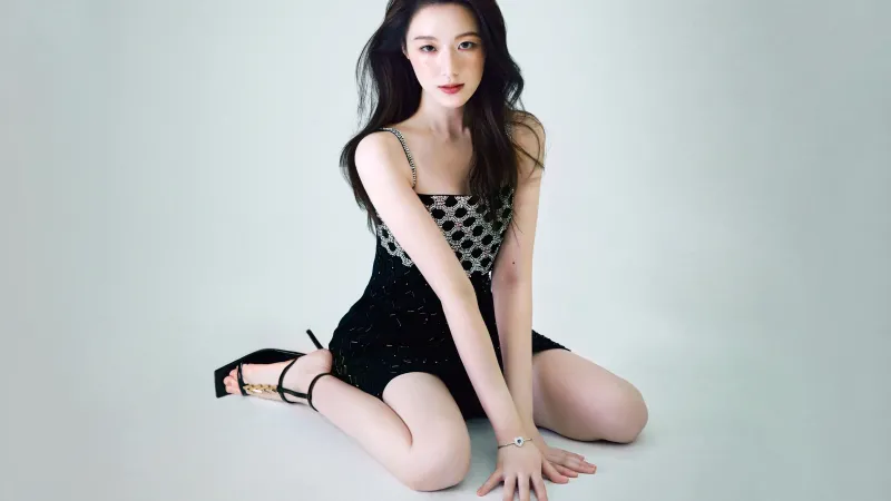 Shuhua, Allure Korea, (G)I-dle, 5K background